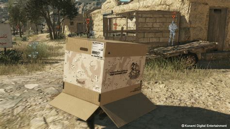 metal gear solid cardboard box|metal gear phantom pain weapons.